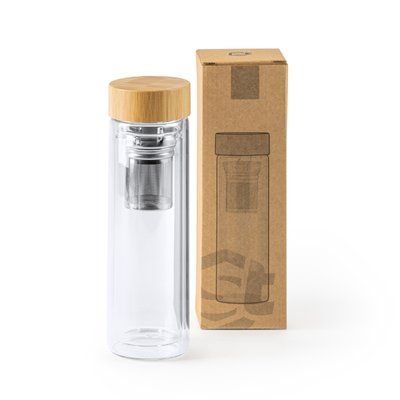 Bidón de cristal borosilicato 420ml