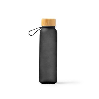 Bidón de cristal reciclado Negro Talla Única Adulto