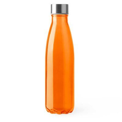 Bidón de cristal translúcido Naranja Talla Única Adulto
