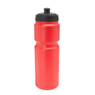 Bidón deportivo con 840 ml Rojo Talla Única Adulto
