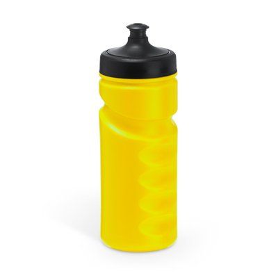 Bidón deportivo PE de 520 ml Amarillo Talla Única Adulto