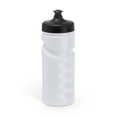 Bidón deportivo PE de 520 ml Blanco Talla Única Adulto