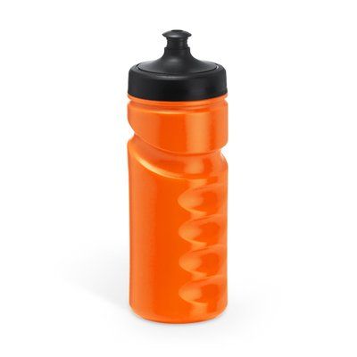Bidón deportivo PE de 520 ml Naranja Talla Única Adulto