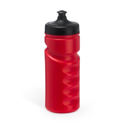 Bidón deportivo PE de 520 ml Rojo