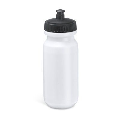 Bidón deportivo PE de 620 ml Blanco Talla Única Adulto