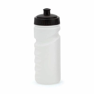 Bidón de plástico personalizado de colores en PE (500 ml) Blanco