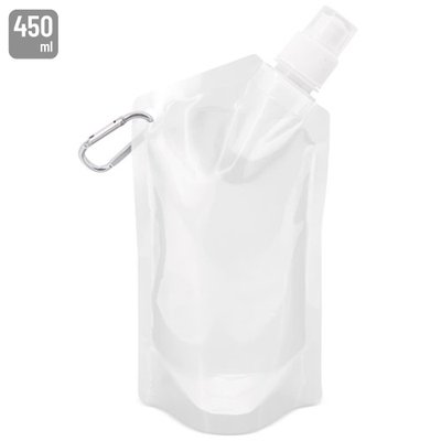 Bidón Plegable con Mosquetón 450ml