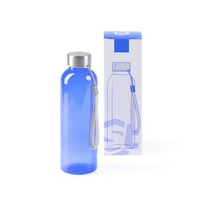 Bidón RPET 600 ml con cuerpo translúcido