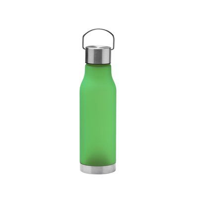 Bidón de RPET translúcido 600ml Verde Helecho