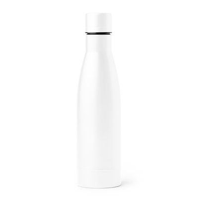 Bidón térmico 500 ml de acero inoxidable Blanco Talla Única Adulto