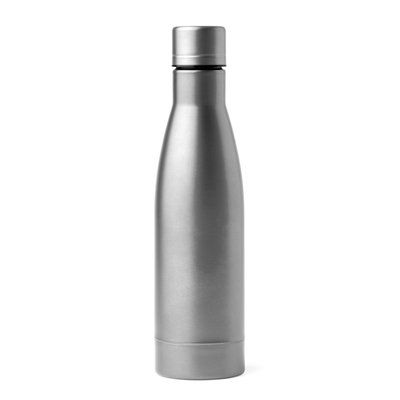 Bidón térmico 500 ml de acero inoxidable Plata