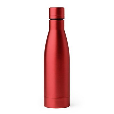 Bidón térmico 500 ml de acero inoxidable Rojo