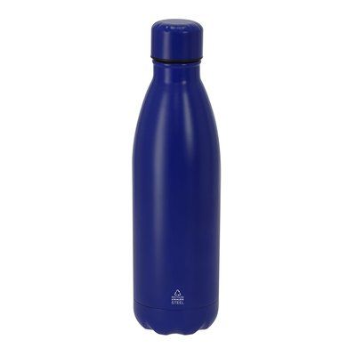 Bidón térmico 500 ml de acero reciclado Azul