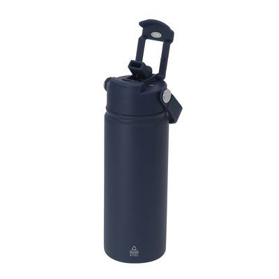 Bidón térmico 550 ml de acero reciclado hermético Mar
