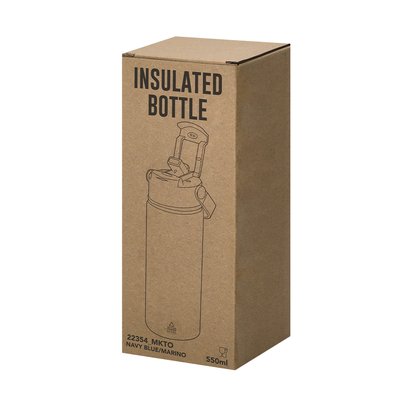 Bidón térmico 550 ml de acero reciclado hermético