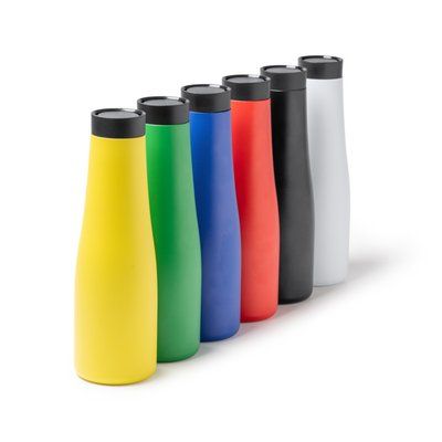 Bidón térmico de 600 ml y tapón pulsador