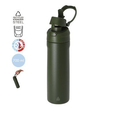 Bidón térmico 700ml de acero reciclado