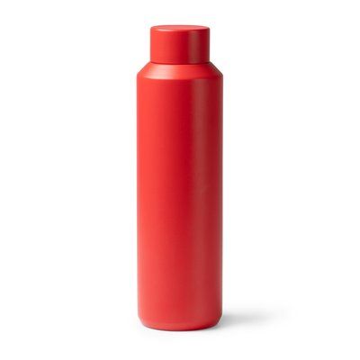 Bidón térmico de acero inoxidable reciclado Rojo Talla Única Adulto
