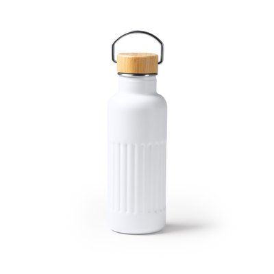 Bidón térmico biselado de 500 ml Blanco