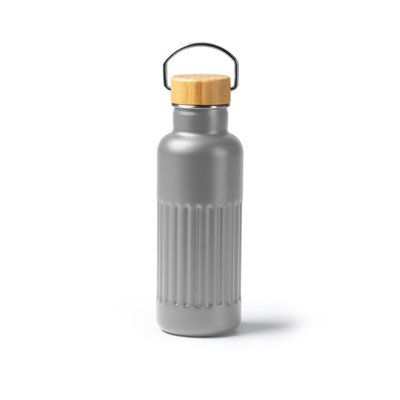 Bidón térmico biselado de 500 ml Gris Talla Única Adulto