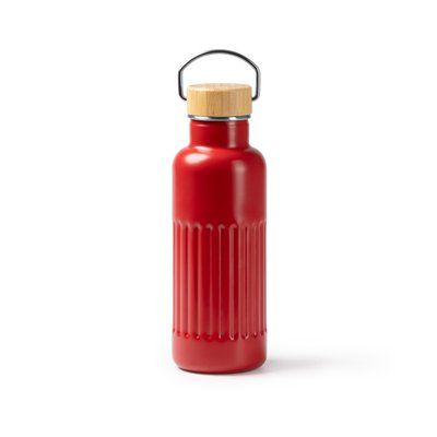 Bidón térmico biselado de 500 ml Rojo Talla Única Adulto