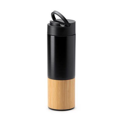 Bidón térmico con soporte para móvil 450ml