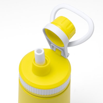 Bidón termo de acero inox 350 ml con pajita