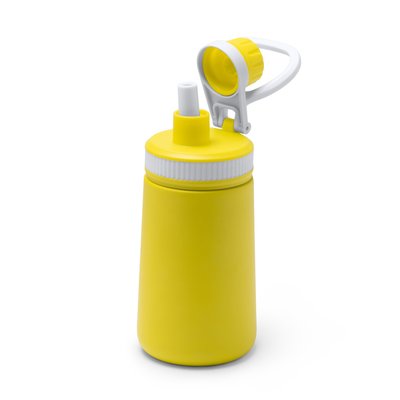 Bidón termo de acero inox 350 ml con pajita