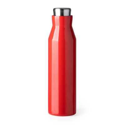 Bidón termo de acero inoxidable 600 ml Rojo Talla Única Adulto
