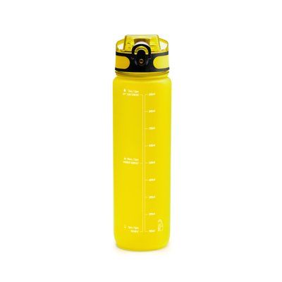 Bidón translúcido de 1 litro Amarillo Talla Única Adulto