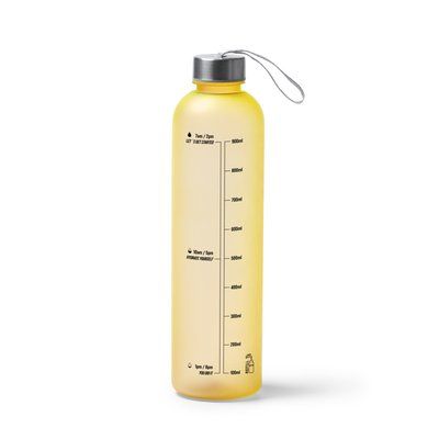 Bidón translúcido de 1L Amarillo Talla Única Adulto