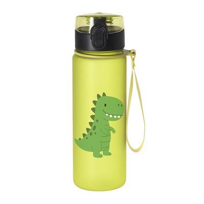 Bidón de Tritan 500ml con animales y tapa de resorte Ama