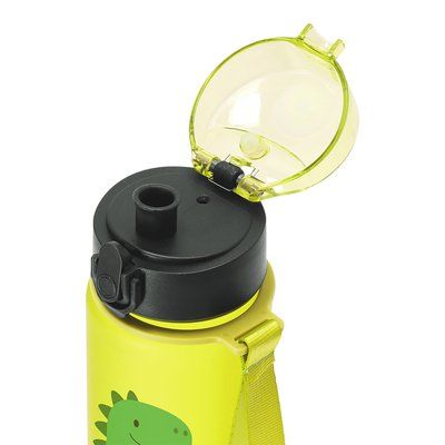 Bidón de Tritan 500ml con animales y tapa de resorte