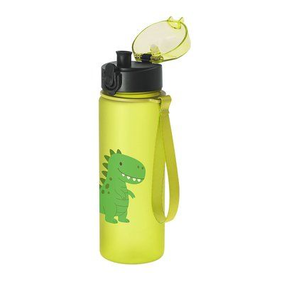 Bidón de Tritan 500ml con animales y tapa de resorte