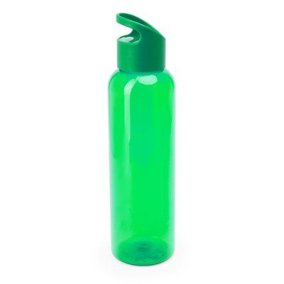 Bidón de tritán translúcido con asa Verde Helecho Talla Única Adulto