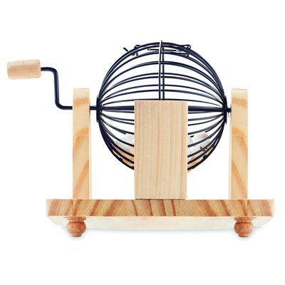 Bingo de Madera con 75 Bolas