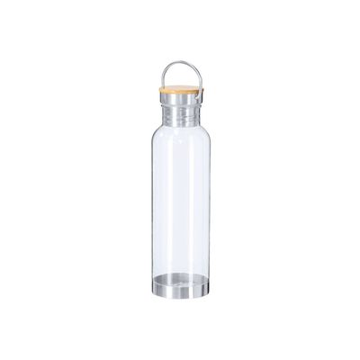 Bidón transparente RPET reciclado y base de acero