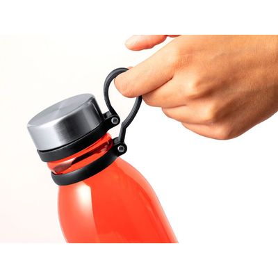 Bidón RPET Translúcido 830ml con agarre