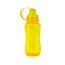 Bidón personalizado de plástico con enfriador (600 ml) Amarillo