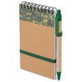 Bloc A6 Camuflaje y Bolígrafo