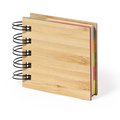 Bloc de Bambú pequeño con Notas Adhesivas  