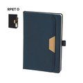 Bloc de notas RPET con bolsillo exterior