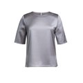 Blusa stretch fácil de planchar Grey 16 UK