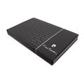 Bloc Porta Tarjetas Piel Natural con Bolígrafo PC