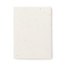 Bloc de notas de 50 hojas recicladas Crudo