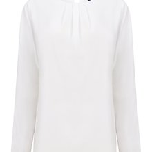 Blusa manga larga poliéster White Xs