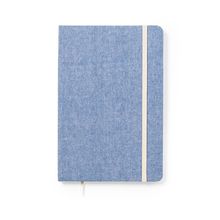 Bloc de Notas 100% Algodón Reciclado 100H Azul