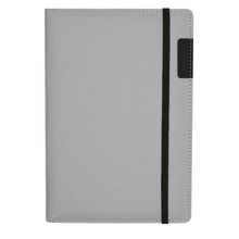 Bloc Notas A5 con Funda y Bolsillo Gri