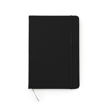 Bloc de notas A5 con tapa de polipiel Negro