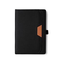 Bloc de notas A5 con tapa rígida Negro
